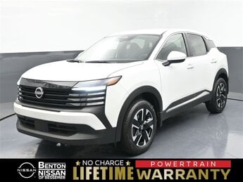 2025 Aspen White Tricoat Nissan Kicks SV Automatic (CVT) 4 Door AWD