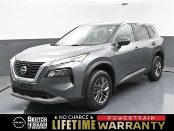 2023 Gun Metallic Nissan Rogue S AWD SUV 4 Door 1.5L I3 Turbocharged DOHC 12V LEV3-ULEV50 201hp Engine