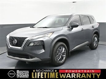 2023 Gun Metallic Nissan Rogue S SUV AWD 1.5L I3 Turbocharged DOHC 12V LEV3-ULEV50 201hp Engine Automatic (CVT) 4 Door