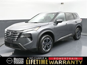 2024 Gun Metallic Nissan Rogue SV 1.5L DOHC Engine SUV Automatic (CVT)