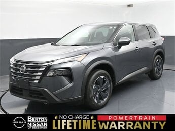 2024 Gun Metallic Nissan Rogue SV Automatic (CVT) 4 Door 1.5L DOHC Engine SUV