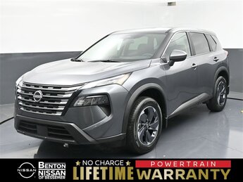 2026 Gun Metallic Nissan Rogue SV Automatic (CVT) 4 Door I3 Engine FWD SUV