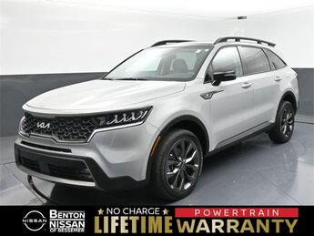 2022 Wolf Gray Kia Sorento X-Line EX 2.5L I4 DGI Turbocharged DOHC 16V LEV3-ULEV70 281hp Engine AWD Automatic