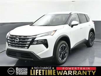 2025 Everest White Pearl Nissan Rogue SV Automatic (CVT) SUV 4 Door FWD