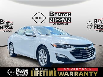 2024 Summit White Chevrolet Malibu LT FWD 4 Door Automatic (CVT) 1.5L DOHC Engine Car