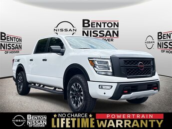 2024 Glacier White Nissan Titan PRO-4X Truck 4 Door Automatic