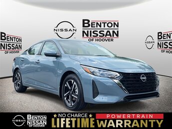 2025 Atlantic Gray Metallic Nissan Sentra SV Automatic (CVT) FWD Car 4 Door 2.0L I4 DOHC Engine