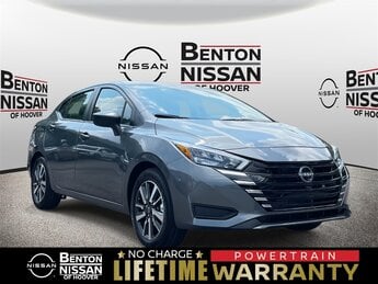 2025 Gun Metallic Nissan Versa S 1.6L I4 DOHC 16V Engine Car Automatic (CVT) FWD 4 Door