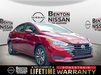 2025 Scarlet Ember Tintcoat Nissan Versa SV Automatic (CVT) 1.6L I4 DOHC 16V Engine 4 Door FWD