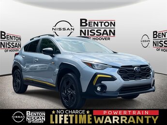 2024 Ice Silver Metallic Subaru Crosstrek Sport AWD Automatic (CVT) 4 Door 2.5L 4-Cylinder DOHC 16V Engine