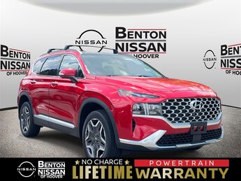 2022 Calypso Red Hyundai Santa Fe Limited 4 Door I4 Engine Automatic AWD