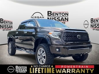 2018 Smoked Mesquite Toyota Tundra Platinum Automatic 4 Door Truck
