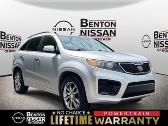 2013 Bright Silver Kia Sorento SX SUV 4 Door FWD 3.5L V6 DOHC Dual CVVT Engine Automatic