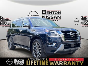 2024 Hermosa Blue Pearl Nissan Armada Platinum SUV Automatic 5.6L V8 DOHC 32V LEV3-ULEV125 400hp Engine RWD