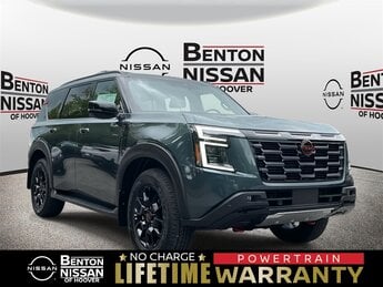 2025 Alpine Metallic Nissan Armada PRO-4X Automatic 3.5L DOHC Engine SUV 4 Door 4X4