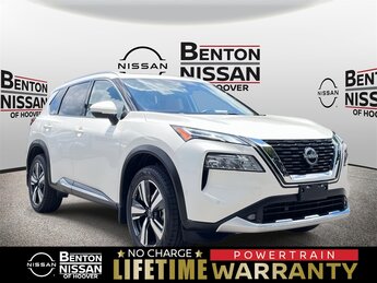 2022 Pearl White Tricoat Nissan Rogue Platinum AWD SUV 1.5L I3 Turbocharged DOHC 12V LEV3-ULEV50 201hp Engine 4 Door Automatic (CVT)