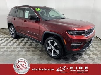 2024 Velvet Red Pearlcoat Jeep Grand Cherokee 4xe SUV 4 Door Automatic 4X4 2.0L I4 DOHC Engine