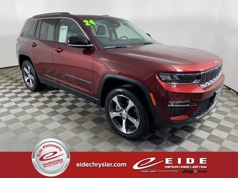 2024 Velvet Red Pearlcoat Jeep Grand Cherokee 4xe SUV 4 Door Automatic 4X4 2.0L I4 DOHC Engine