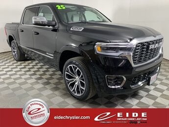 2025 Diamond Black Crystal Pearlcoat Ram 1500 Tungsten 4X4 3.0L I6 Engine 4 Door