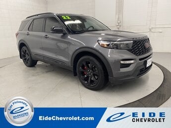 2022 Carbonized Gray Metallic Ford Explorer ST 3.0L EcoBoost V6 Engine 4 Door 4X4