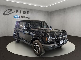 2023 Shadow Black Ford Bronco Outer Banks 2.7L EcoBoost V6 Engine Automatic 4X4 4 Door SUV