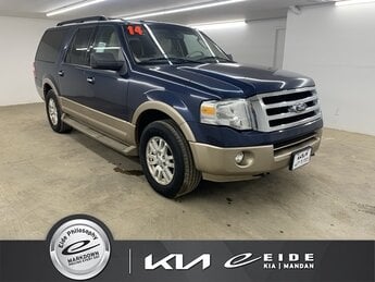 2014 Blue Jeans Metallic Ford Expedition EL XLT 4 Door Automatic 4X4 SUV 5.4L V8 SOHC 24V FFV Engine