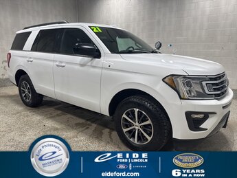 2021 Oxford White Ford Expedition XL EcoBoost 3.5L V6 GTDi DOHC 24V Twin Turbocharged Engine SUV 4 Door