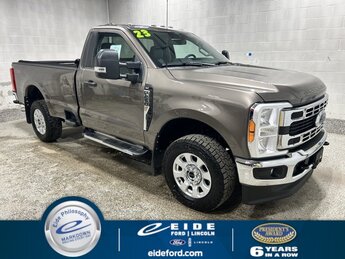 2023 Stone Gray Metallic Ford Super Duty F-250 SRW XLT 7.3L V8 PFI OHV 16V Federal 430hp Engine 4X4 Automatic 2 Door
