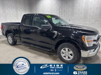 2022 Agate Black Metallic Ford F-150 XLT 4X4 Truck Automatic 4 Door 2.7L V6 EcoBoost Engine