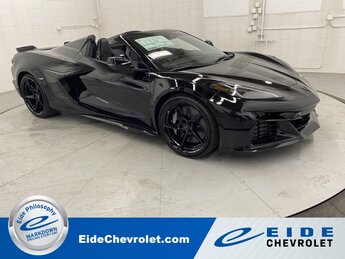 2025 Black Chevrolet Corvette 1LZ AWD Automatic 6.2L V8 Engine 2 Door