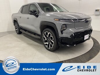 2025 Slate Gray Metallic Chevrolet Silverado EV RST Electric ZEV 760hp Engine 4 Door Automatic