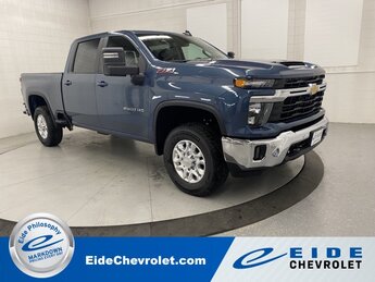 2025 Lakeshore Blue Metallic Chevrolet Silverado 2500HD LT Automatic Duramax 6.6L V8 Turbodiesel Engine 4 Door