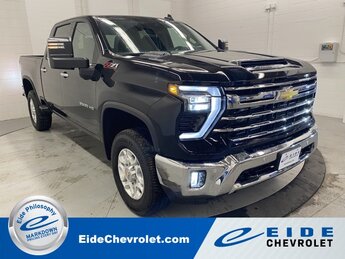 2024 Black Chevrolet Silverado 3500HD LTZ 4X4 Truck 4 Door Automatic Duramax 6.6L V8 Turbodiesel Engine