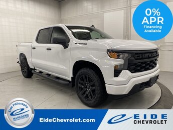 2025 Chevrolet Silverado 1500 Custom Truck 4 Door Automatic 4X4 2.7L I4 Turbocharged DOHC 16V LEV3-SULEV30 310hp Engine