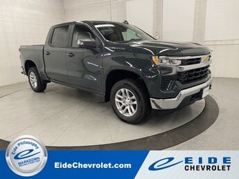 2025 Cypress Gray Chevrolet Silverado 1500 LT Truck 4X4 4 Door 2.7L I4 Turbocharged DOHC 16V LEV3-SULEV30 310hp Engine Automatic