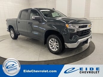 2025 Cypress Gray Chevrolet Silverado 1500 LT 4X4 Automatic 4 Door 2.7L I4 Turbocharged DOHC 16V LEV3-SULEV30 310hp Engine Truck