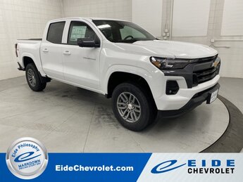 2025 Summit White Chevrolet Colorado 4WD LT Truck Automatic 2.7L I4 Turbocharged DOHC 16V LEV3-ULEV50 310hp Engine 4 Door 4X4