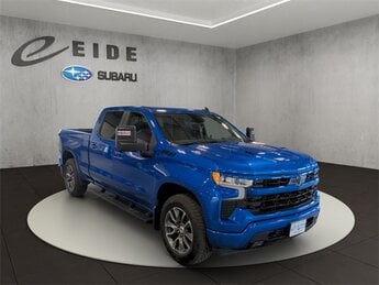 2023 Glacier Blue Metallic Chevrolet Silverado 1500 RST 4 Door EcoTec3 6.2L V8 Engine Automatic 4X4 Truck