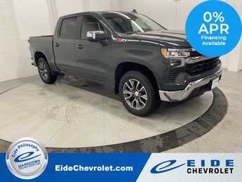 2025 Cypress Gray Chevrolet Silverado 1500 LT 4 Door EcoTec3 5.3L V8 Engine Automatic Truck