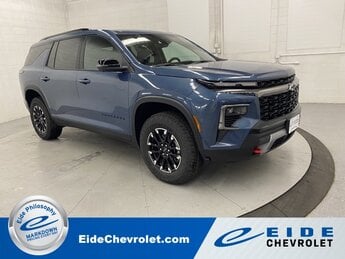 2026 Lakeshore Blue Metallic Chevrolet Traverse AWD Z71 2.5L DOHC Engine AWD Automatic
