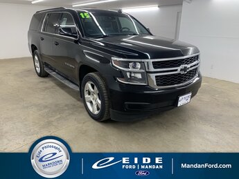 2015 Black Chevrolet Suburban LT Automatic 4 Door 4X4 EcoTec3 5.3L V8 Flex Fuel Engine SUV