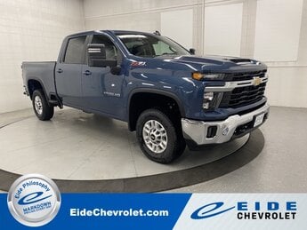 2025 Lakeshore Blue Metallic Chevrolet Silverado 2500HD LT 6.6L V8 Engine Automatic Truck 4 Door 4X4