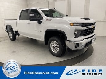 2025 Summit White Chevrolet Silverado 2500HD LT Truck 4X4 6.6L V8 Engine
