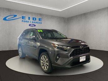 2022 Magnetic Gray Metallic Toyota RAV4 XLE Premium Automatic 4 Door 2.5L 4-Cylinder DOHC Dual VVT-i Engine AWD
