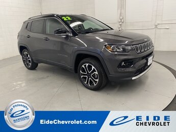 2022 Granite Crystal Metallic Clearcoat Jeep Compass Limited SUV Automatic 4 Door 2.4L I4 Engine 4X4