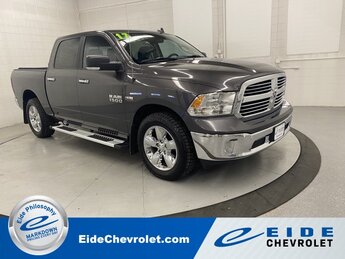 2017 Granite Crystal Metallic Clearcoat Ram 1500 Big Horn 4 Door HEMI 5.7L V8 Multi Displacement VVT Engine 4X4