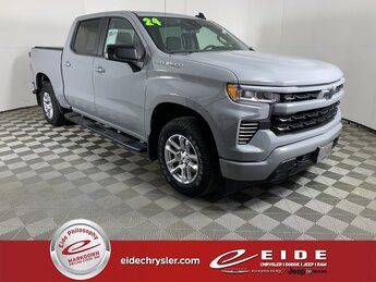 2024 Slate Gray Metallic Chevrolet Silverado 1500 RST 4X4 4 Door Automatic
