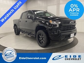 2025 Black Chevrolet Silverado 1500 RST 4 Door Truck Automatic EcoTec3 6.2L V8 Engine