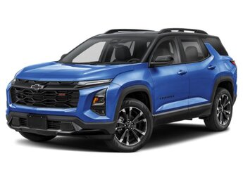 2026 Reef Blue Metallic Chevrolet Equinox AWD RS 1.5L DOHC Engine AWD 4 Door SUV Automatic