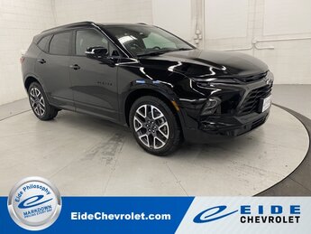 2025 Black Chevrolet Blazer RS AWD 3.6L V6 SIDI Engine SUV Automatic